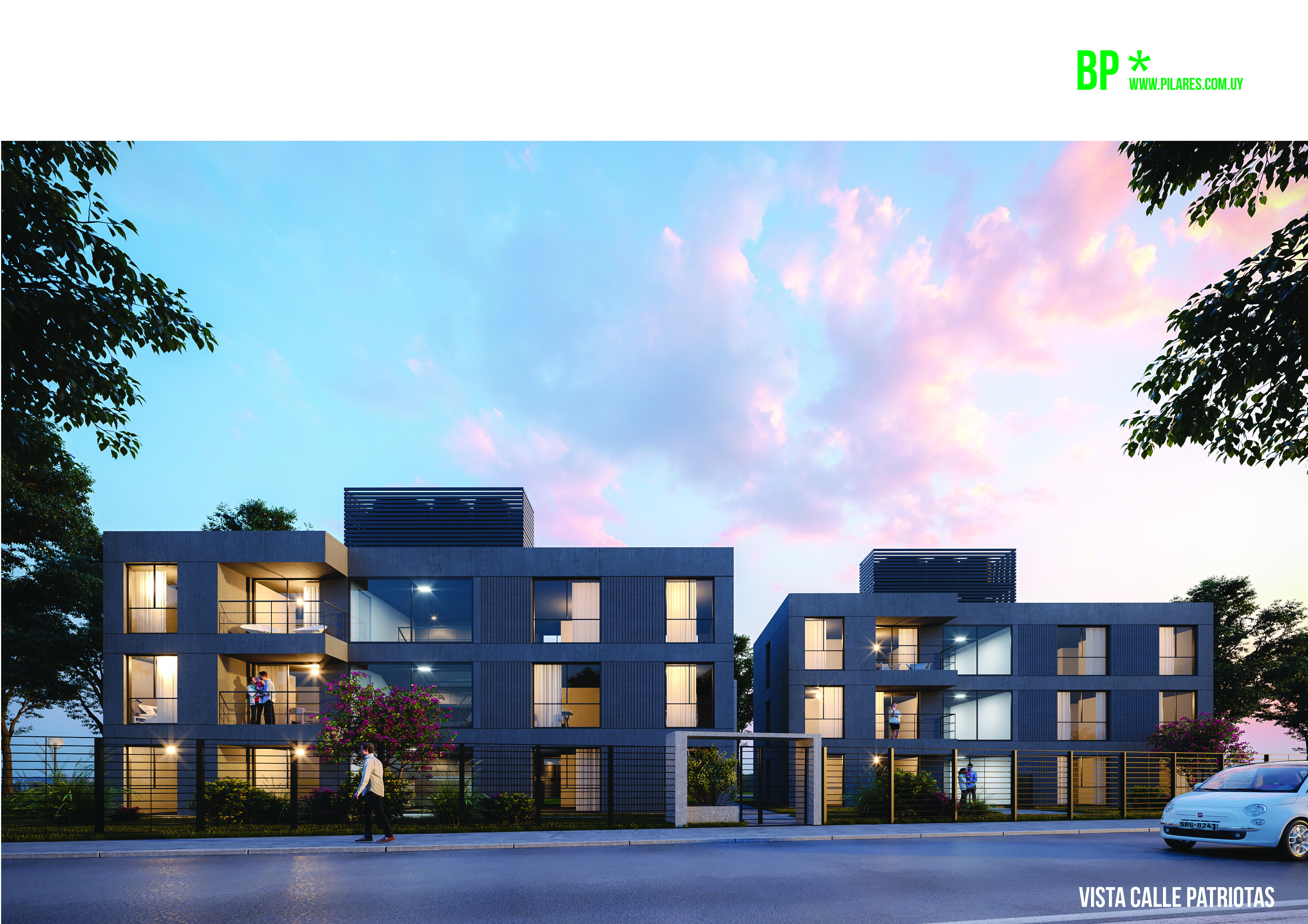 Brisas del Prado render vista calle