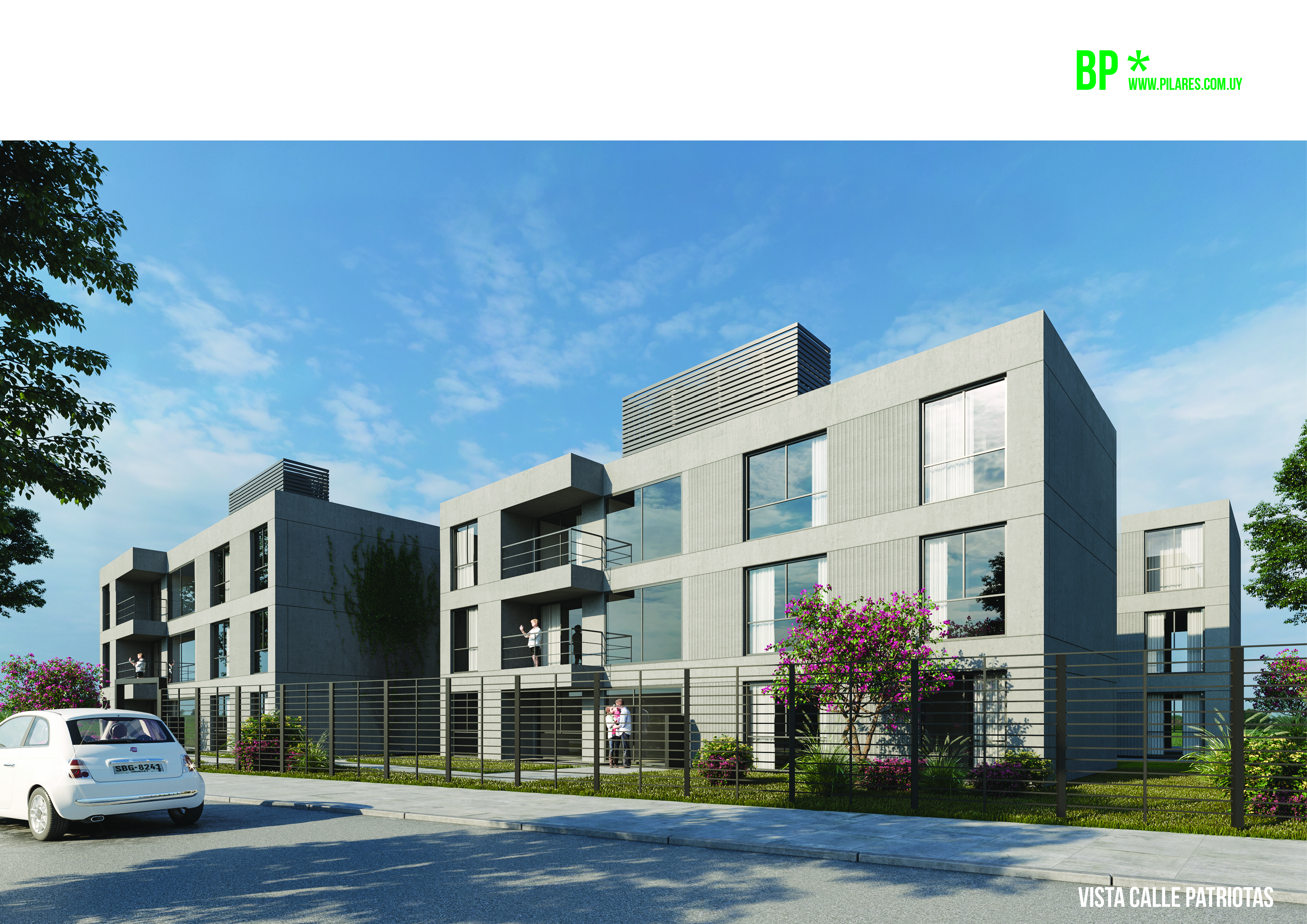 Brisas del Prado render vista lateral